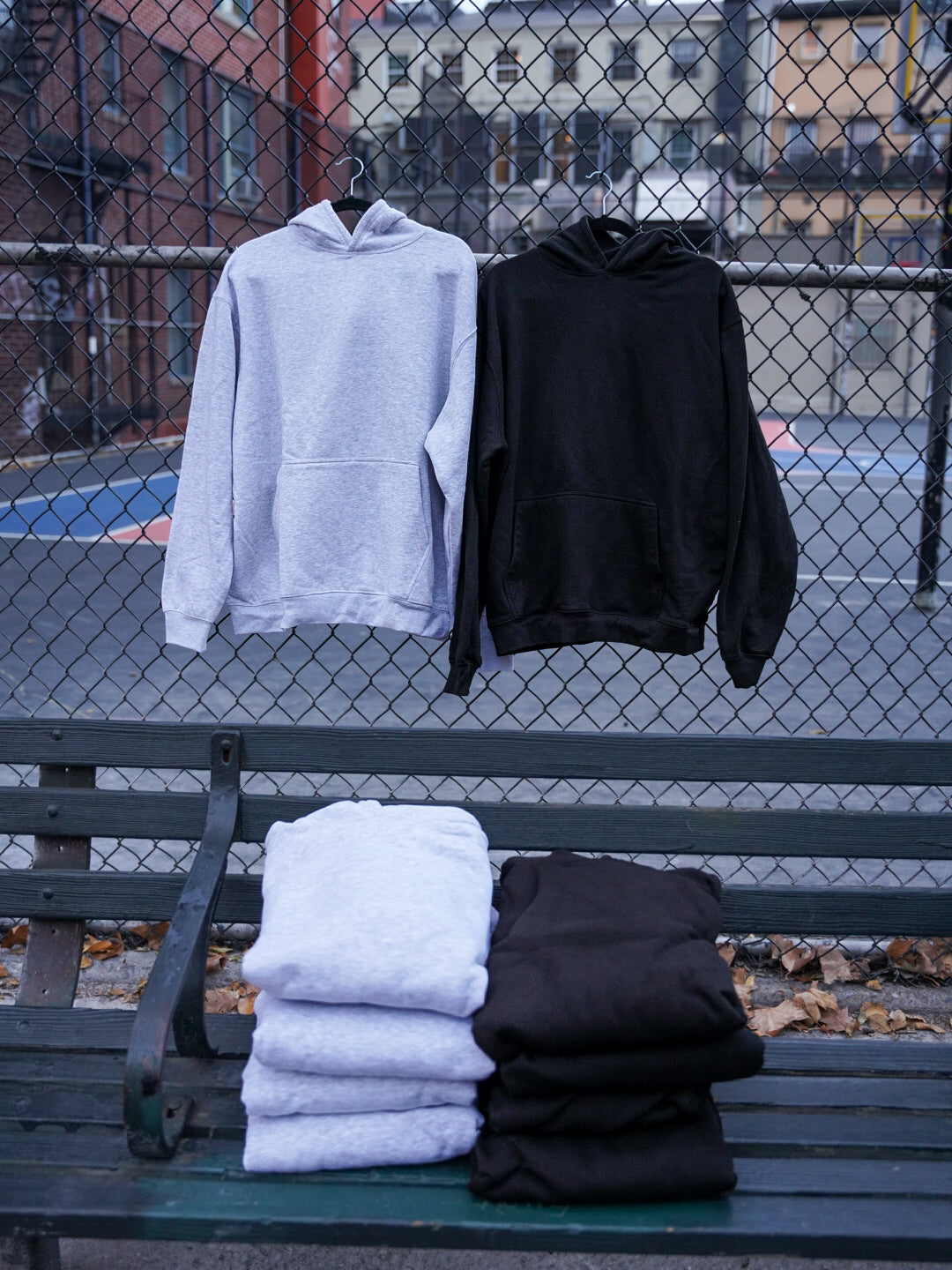 Blank Supply Co Premium 340 GSM Heavyweight Hoodie - NYC Streetwear Blank